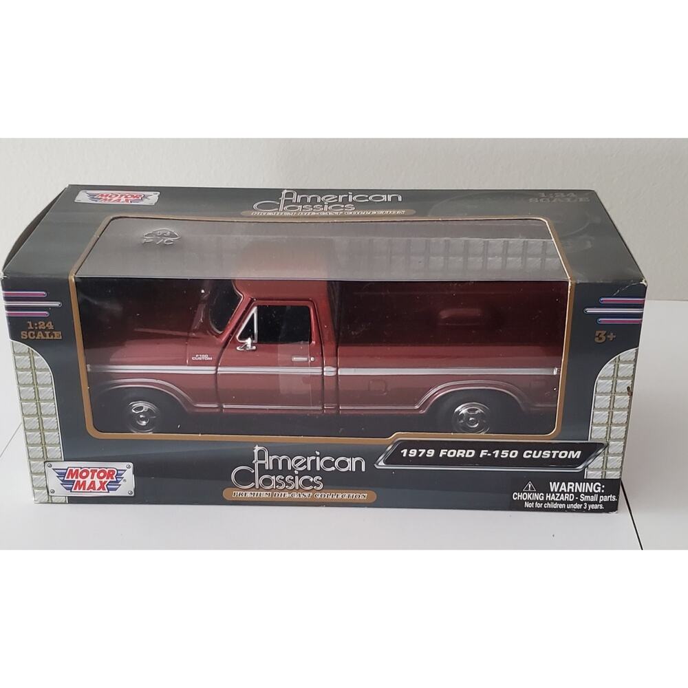 Motor Max American Classics 1979 Ford F-150 Custom Brown 1/24